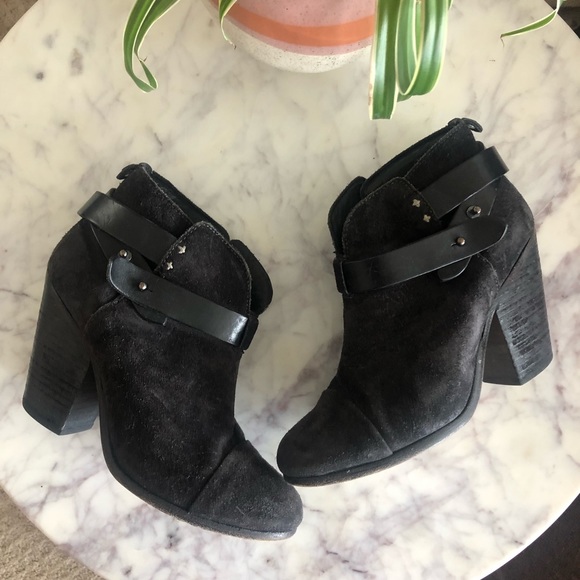rag & bone Shoes - Rag and Bone Harrow Suede Booties